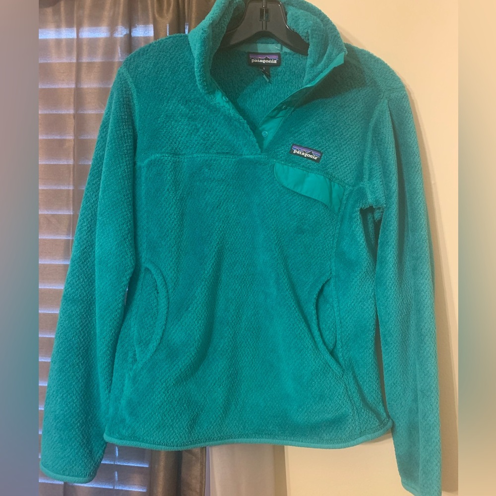 🔥Patagonia Women Button Up Fleece Size Small‼️EUC